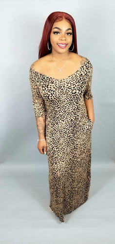 Leopard Maxine Dress