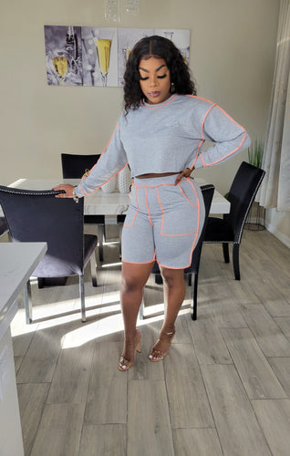 Color Stitch (Gray)