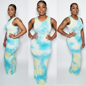 The "Marble" Maxi Dress