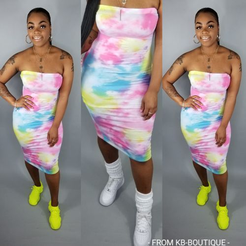 Tie-Dye Dress